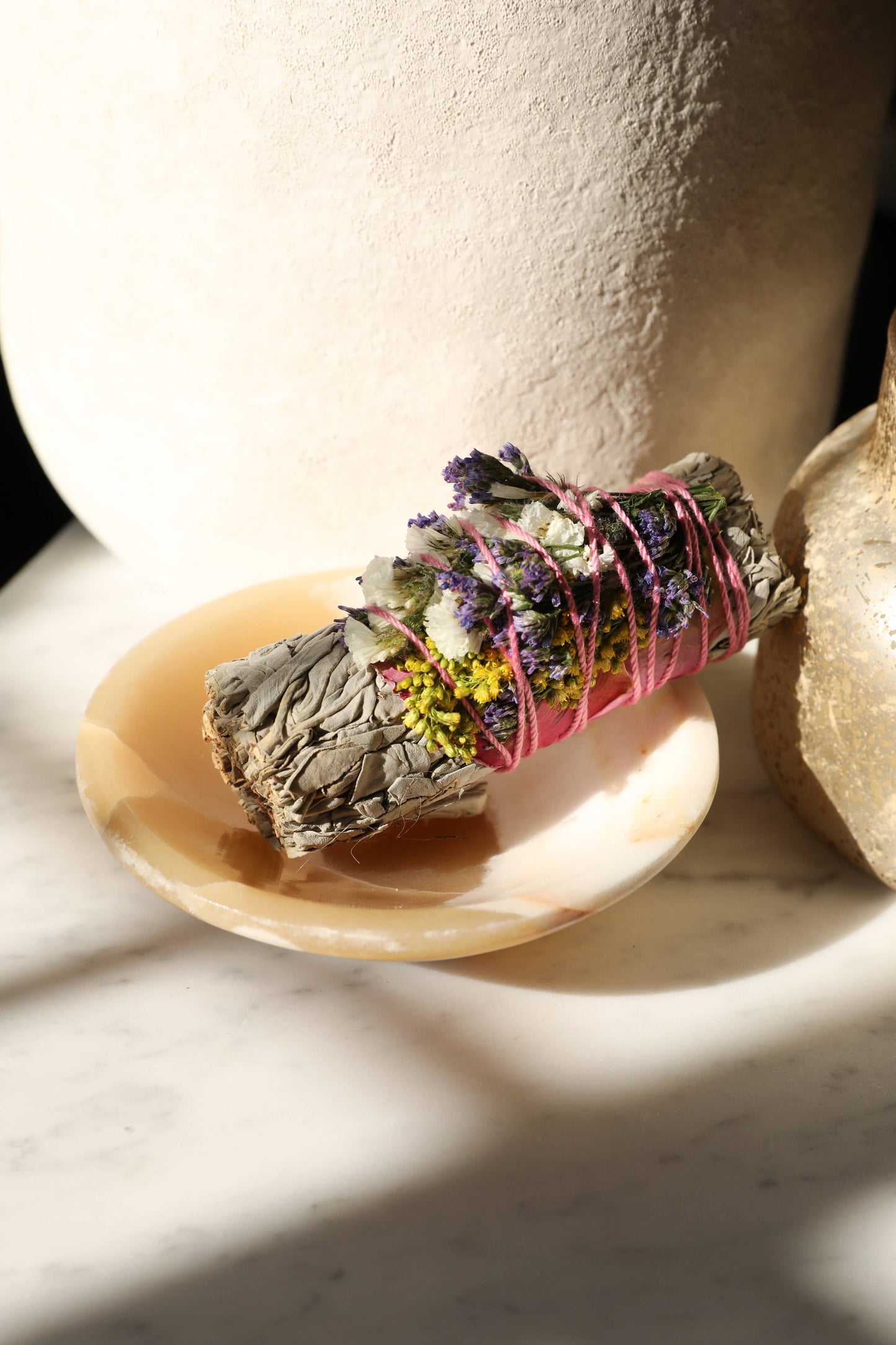 Wildflower + White Sage Smudge Wand