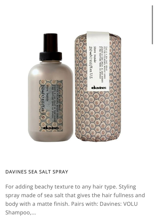 This is a Sea Salt Spray Its for Full Bodied Beachy Looks
