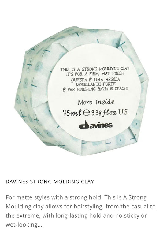 This is a Strong Moulding Clay - Firm Matte Finish